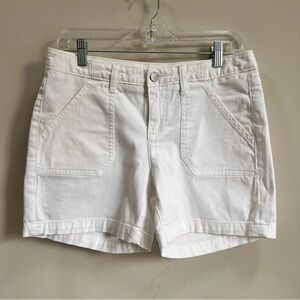 Caslon White Jean Shorts‎ Classic Denim Style Women’s 6